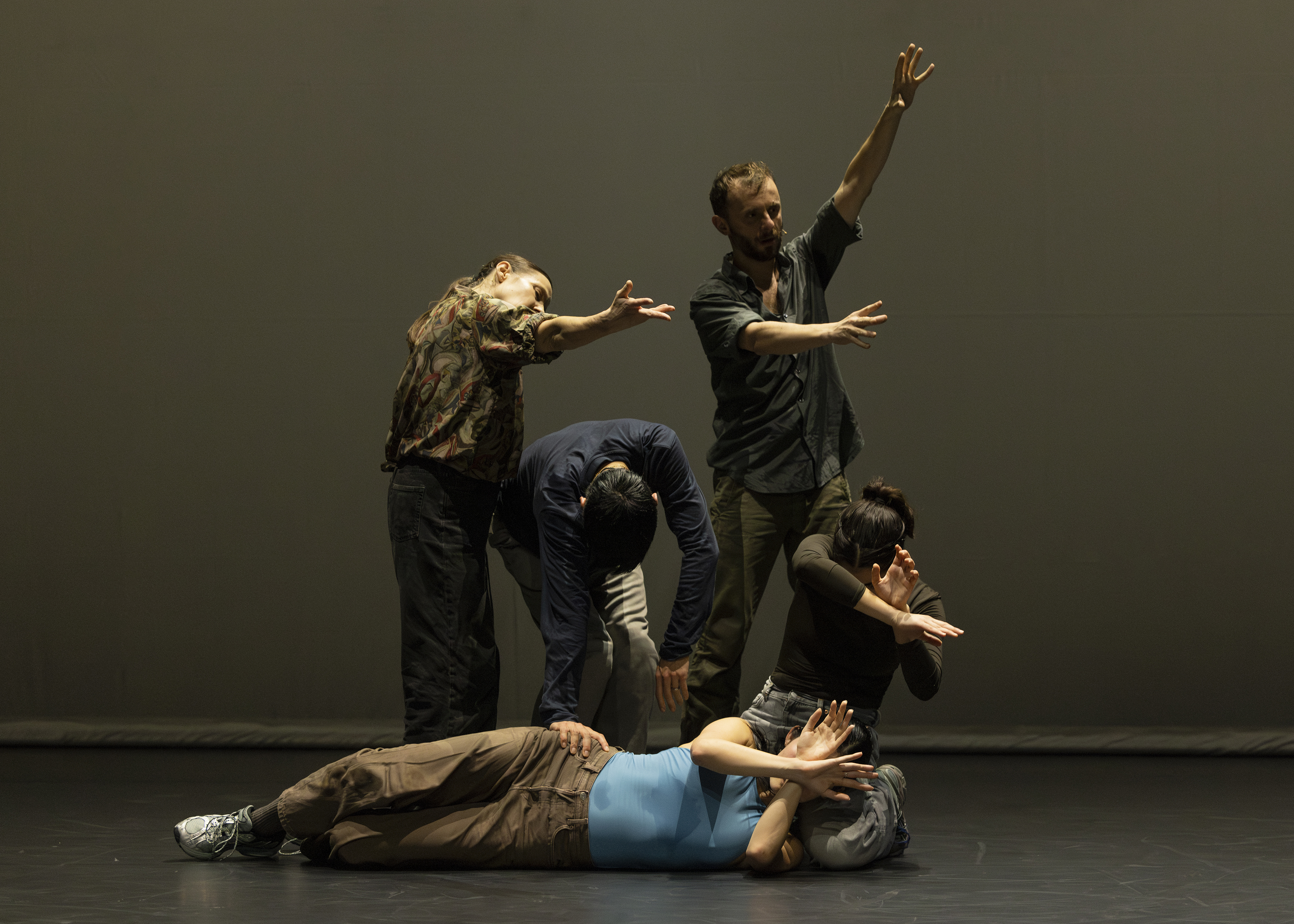 Chihiro Araki, Lisa Densem, Moo Kim, Sergiu Matis and Nicola Micallef in Earth Works
